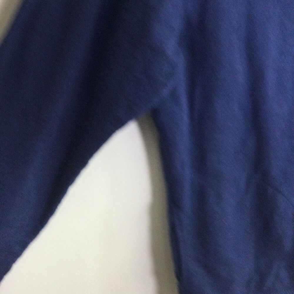 Fresh Produce Womens Sweatshirt Full zip-Up Long Sleeves Moonlight Blue Size XL - Picture 4 of 15